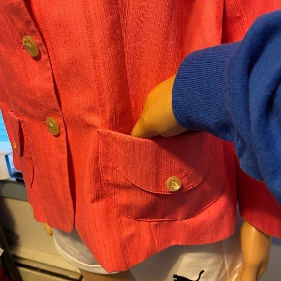 Ann Taylor Pink Blazer Women Size 10 - Picture 5 of 5